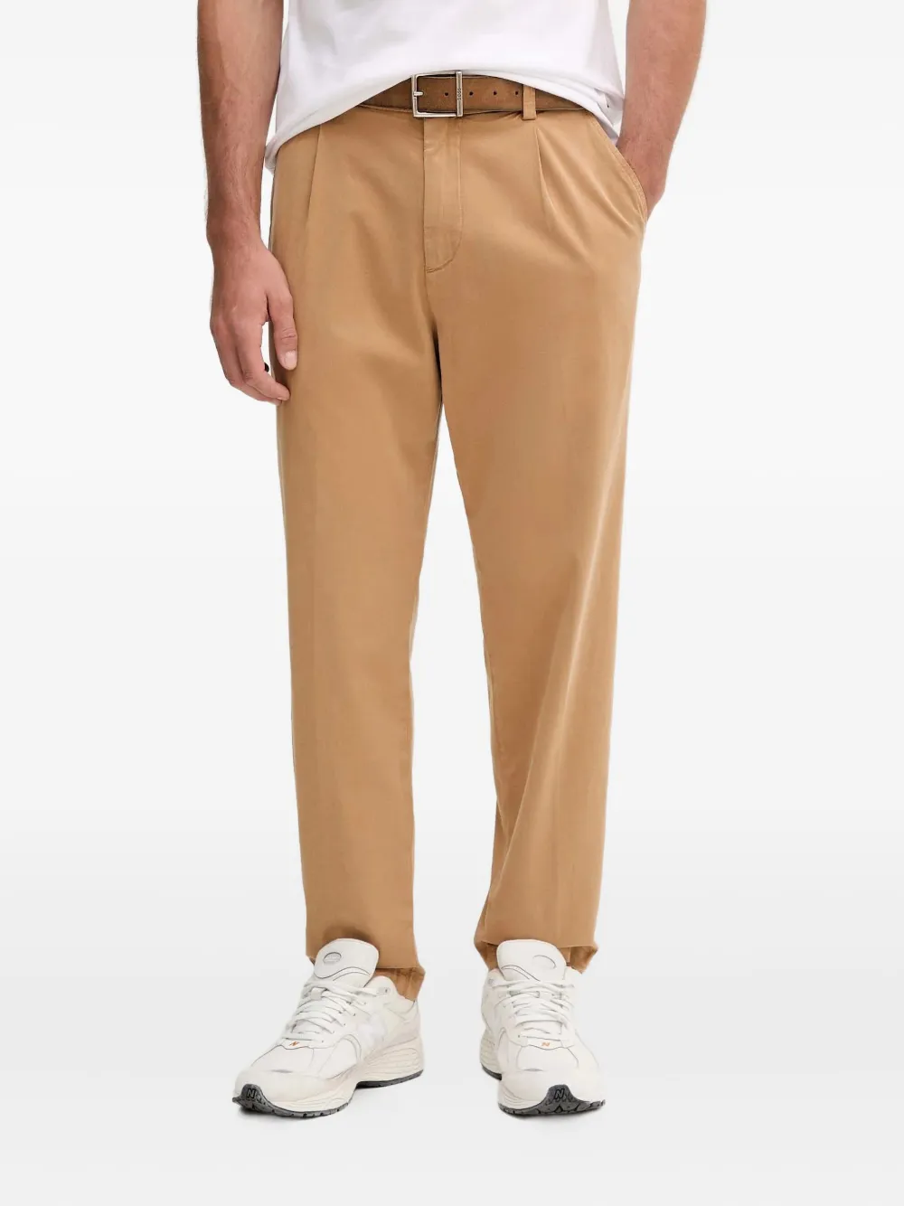 BOSS pleated trousers | Neutrals | Image 1