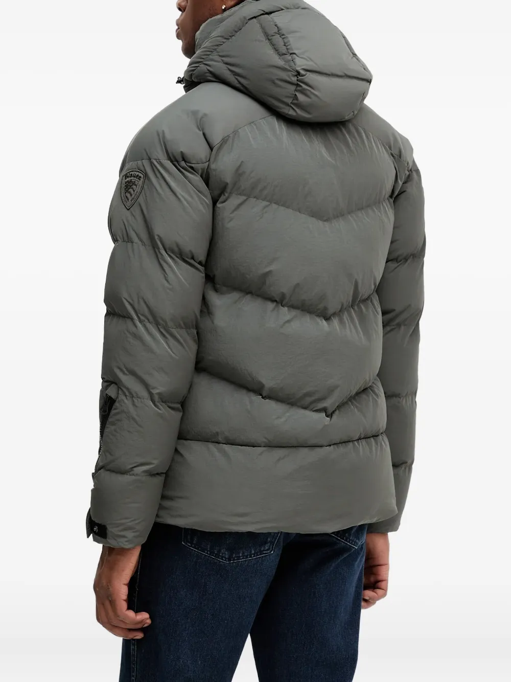 Blauer Jack met ritssluiting Groen