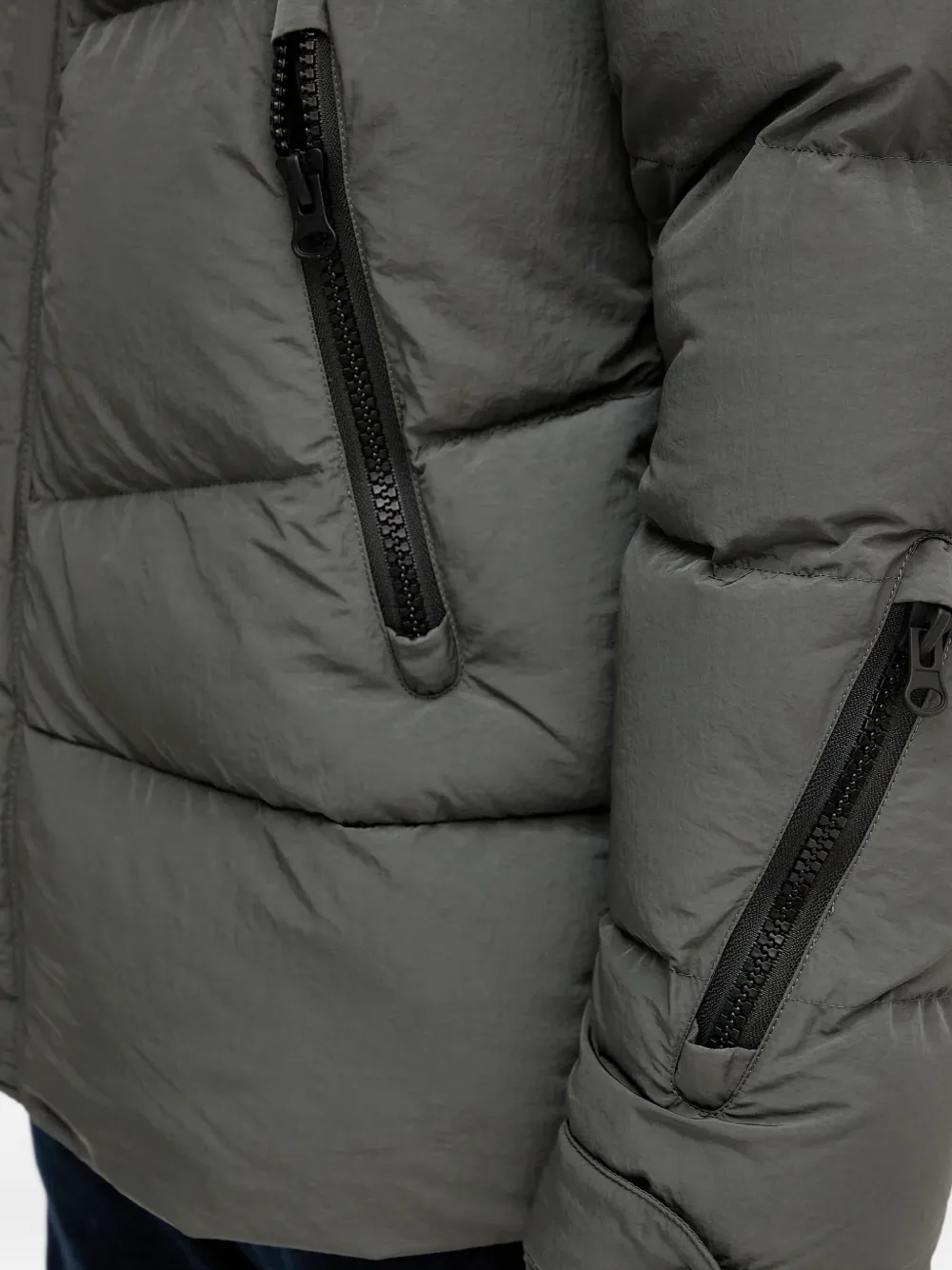 Blauer Jack met ritssluiting Groen