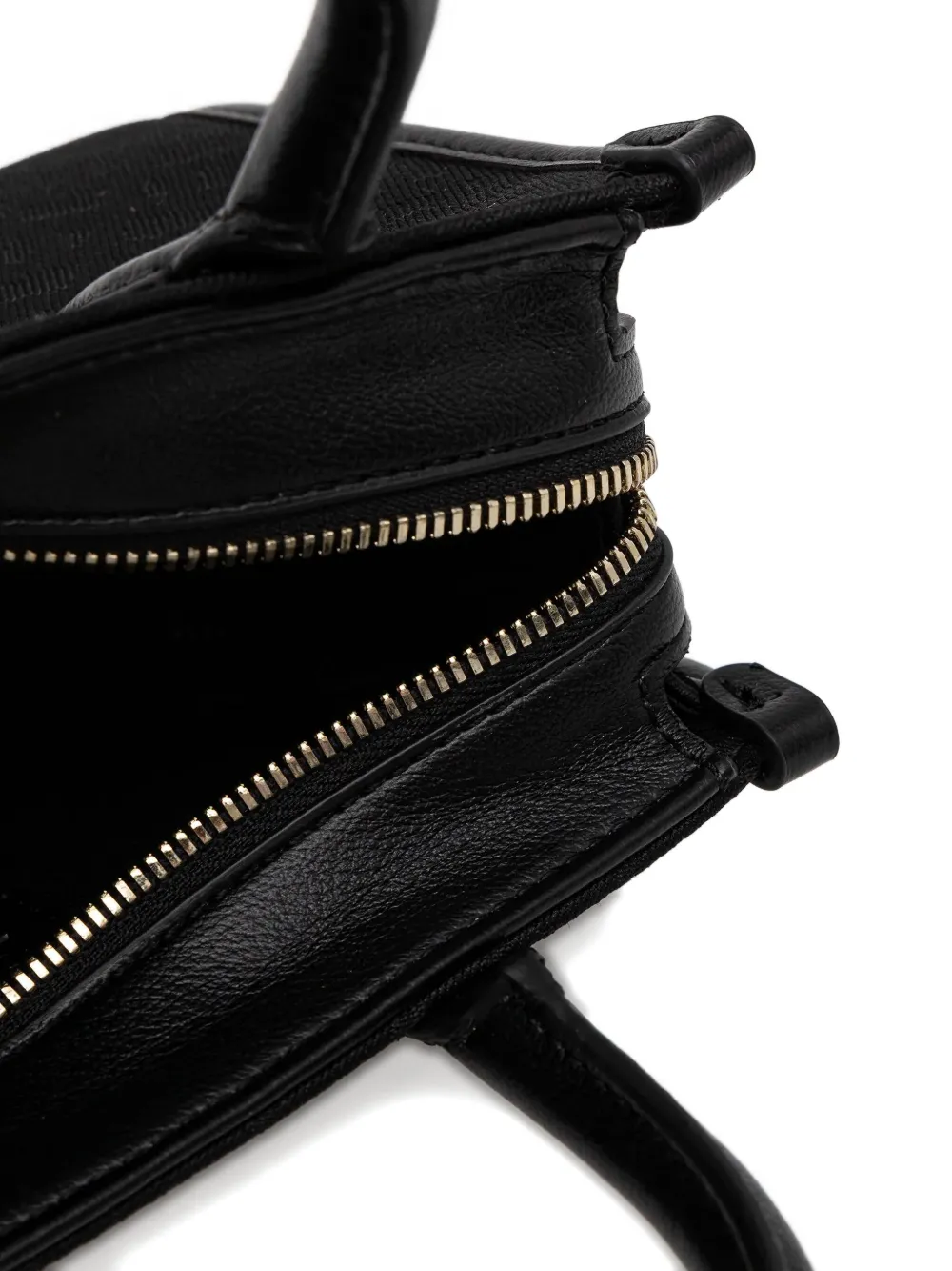 BOSS Shopper met monogram Zwart