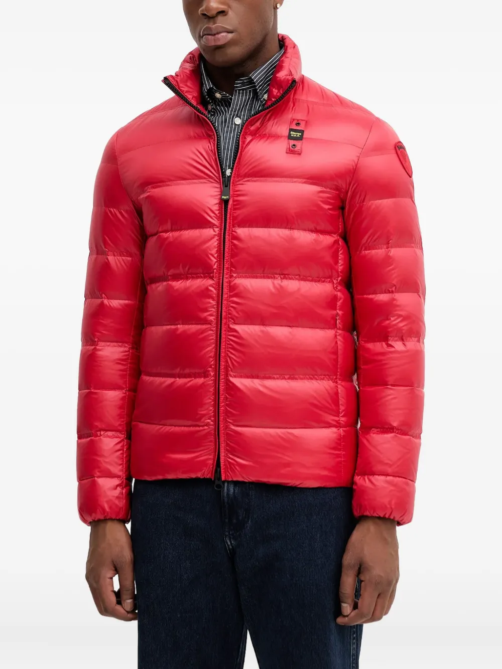Blauer zip-fastening jacket | Red | Image 1