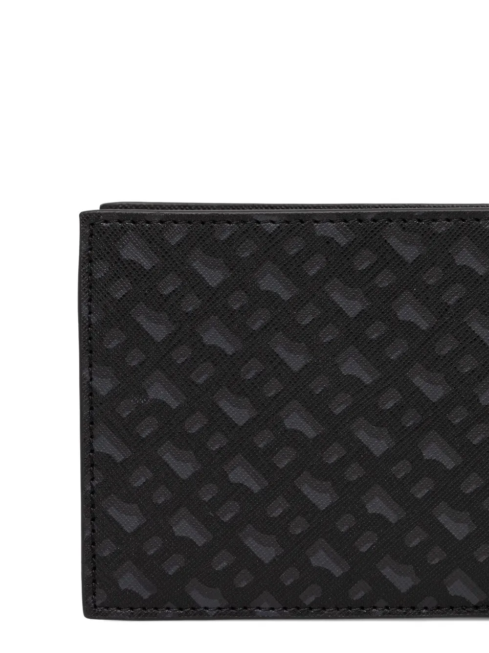Hugo Boss Logo-embossed Wallet In Black