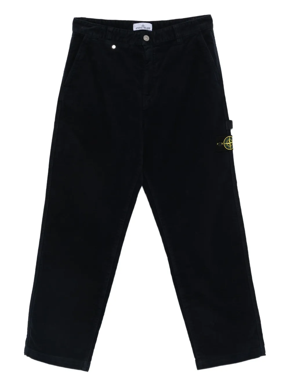 Stone Island Compass-badge trousers - ブラック Stone Island Compass-badge trousers - ブラック