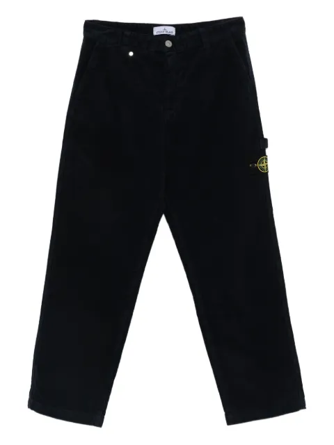 Stone Island pantalones con distintivo Compass