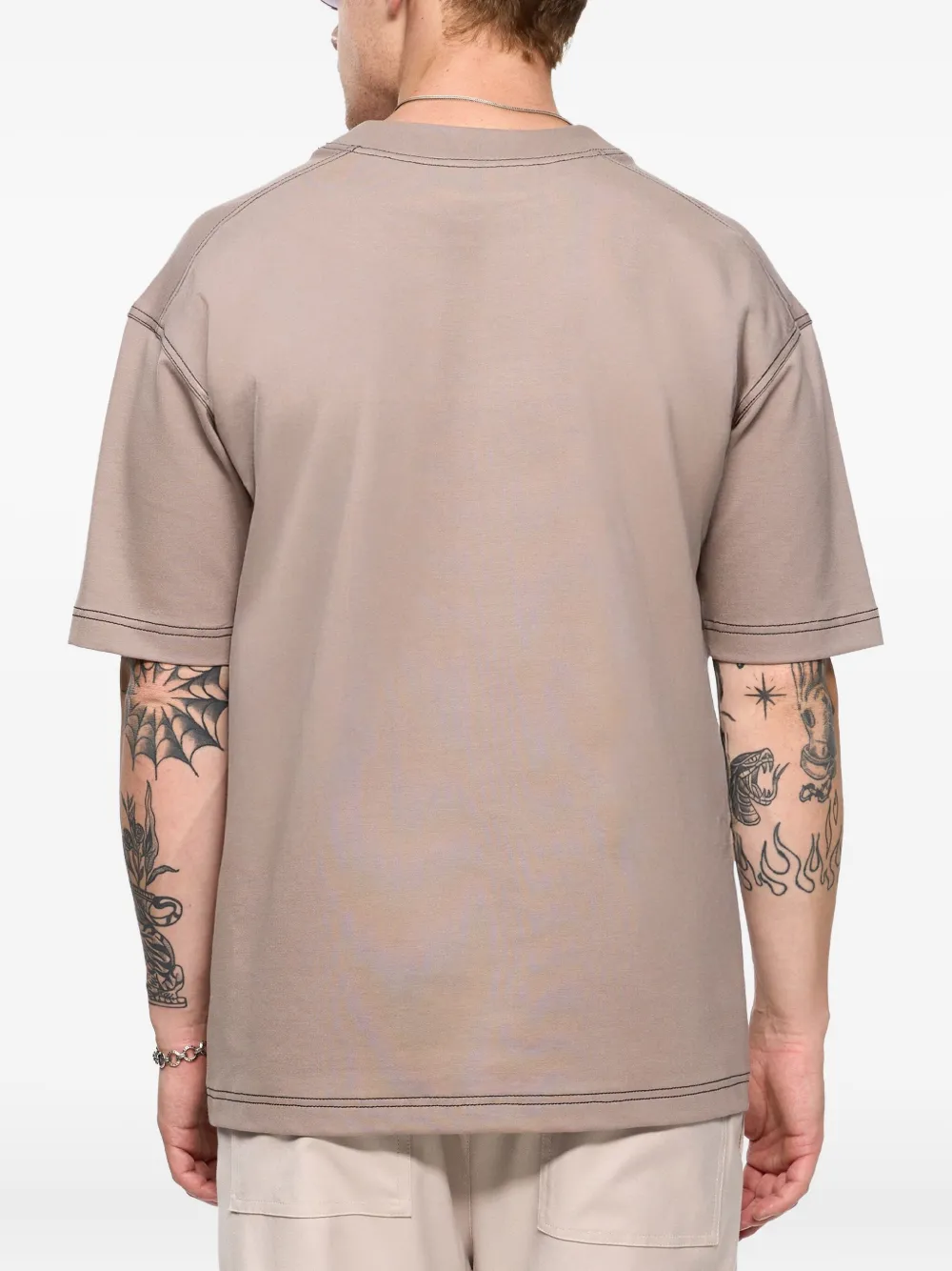 Hamza Khan T-shirt In Neutral