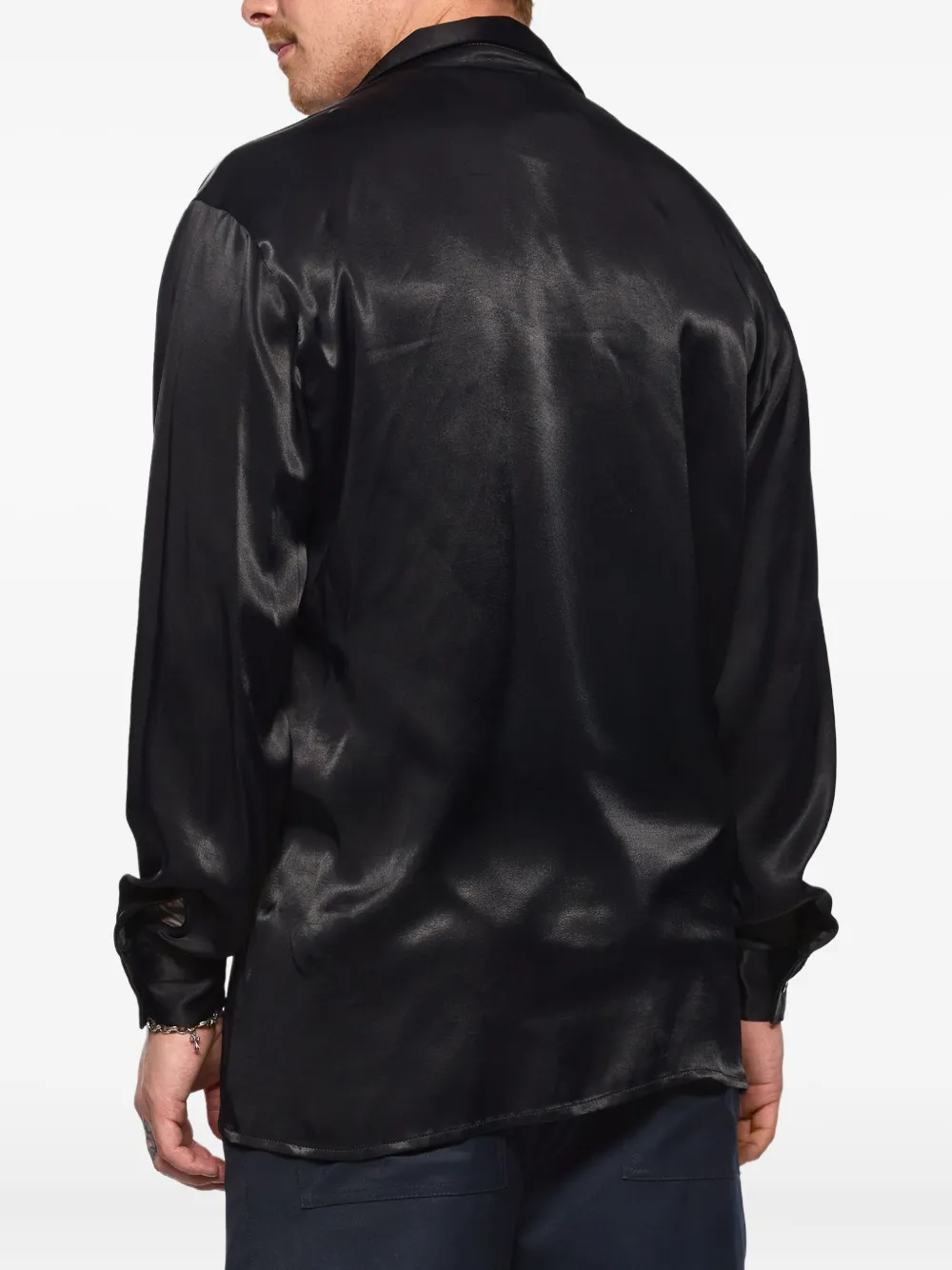 Hamza Thom Jacket In Black