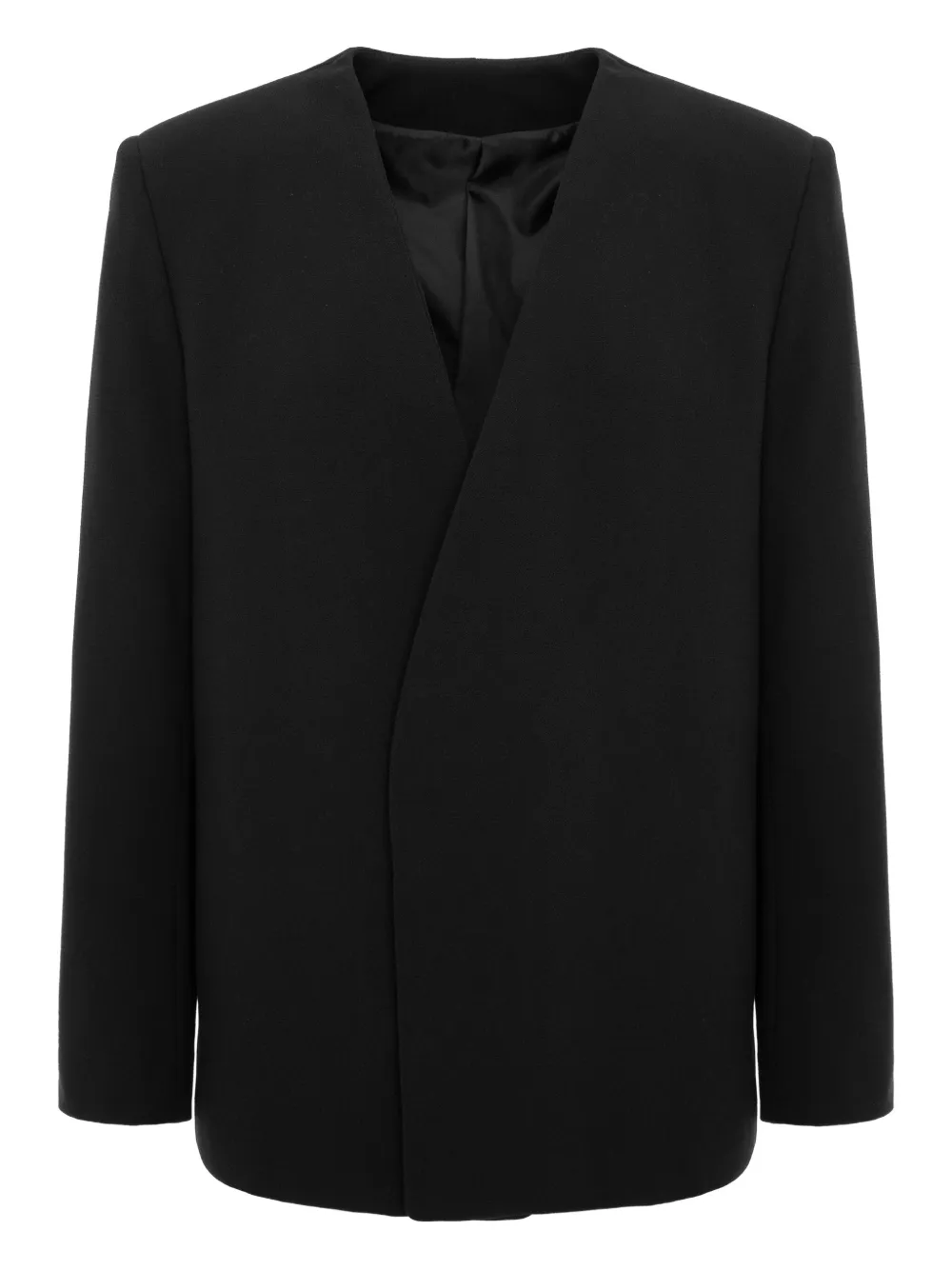 HAMZA V-neck jacket | Black | Image 1