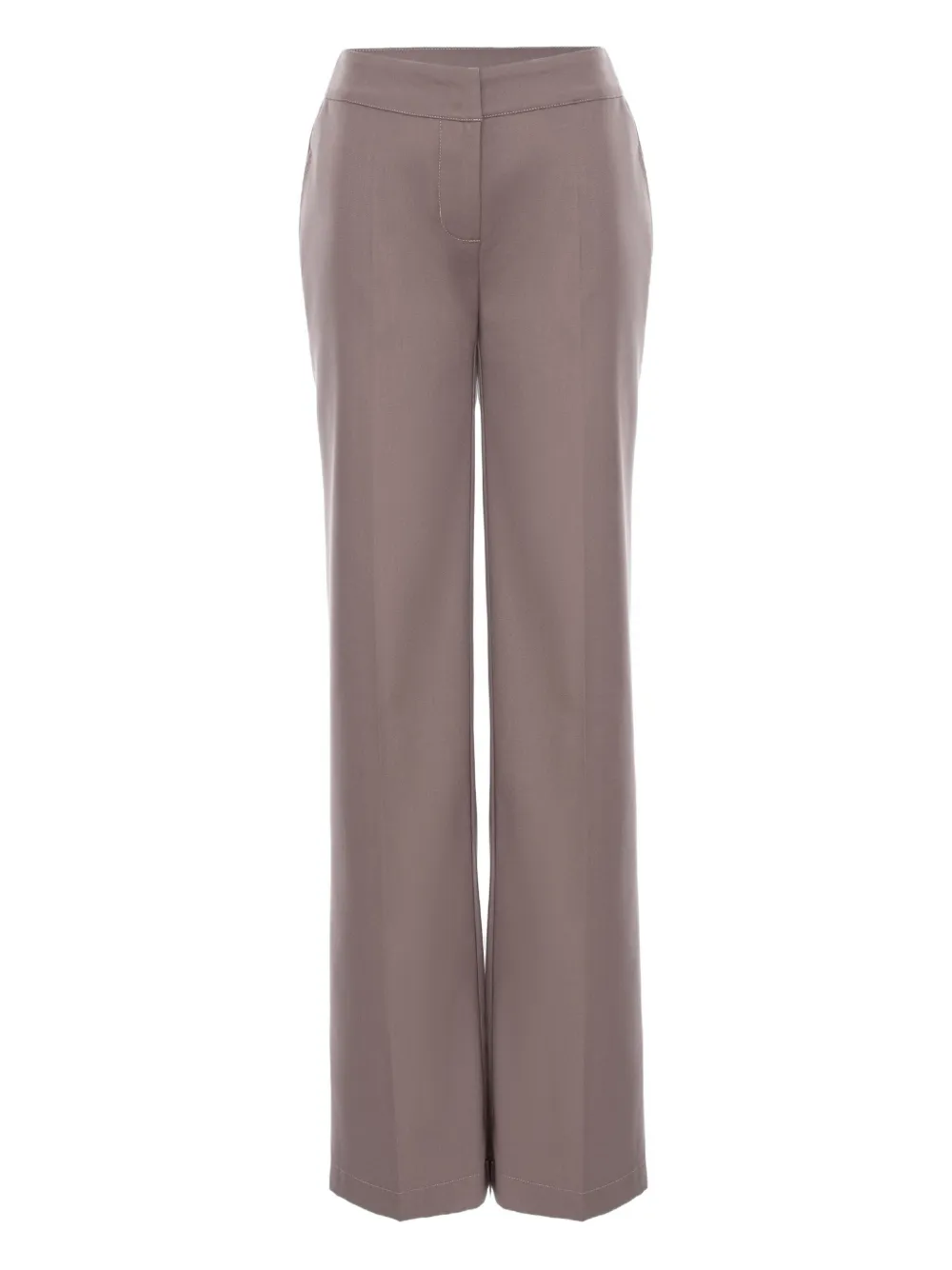 HAMZA Swan trousers | Brown | Image 1