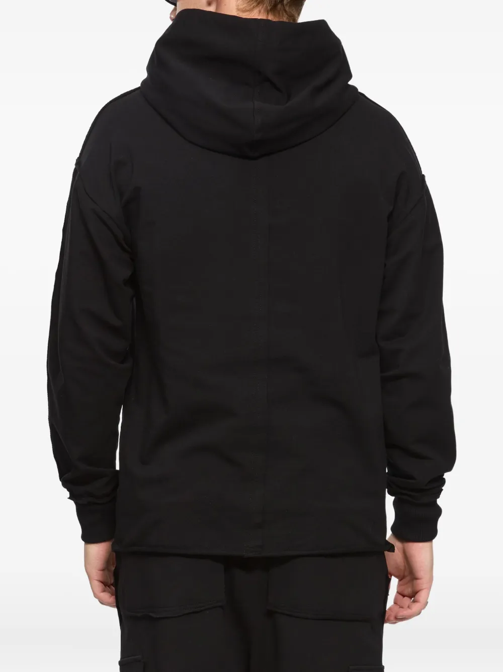 Hamza Crudo Hoodie In Black