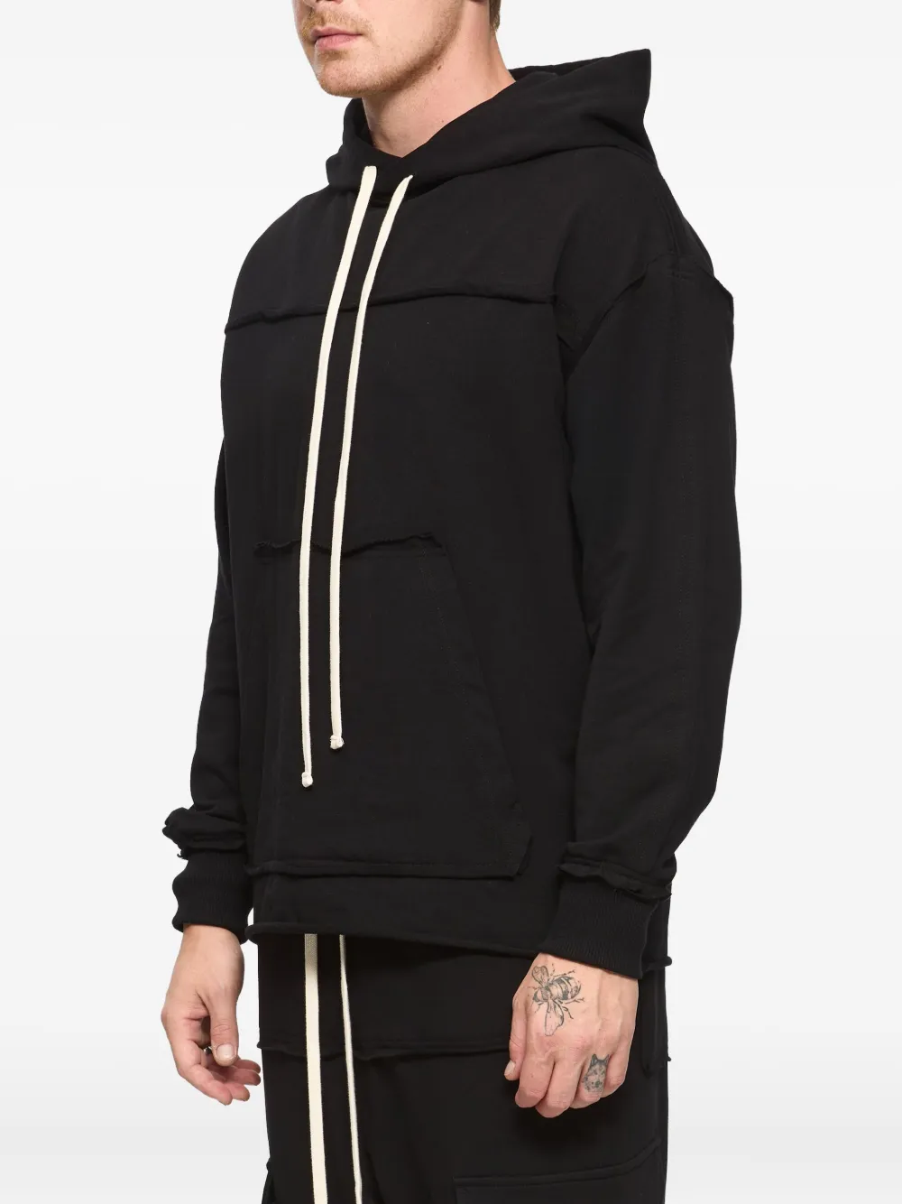 Hamza Crudo Hoodie In Black