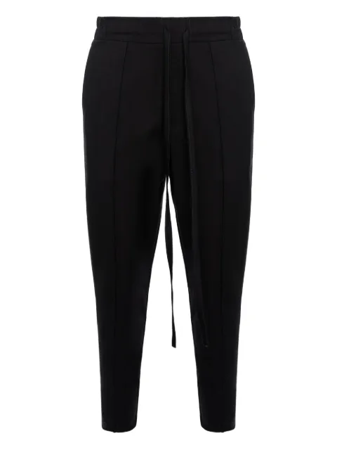 HAMZA drawstring panelled trousers