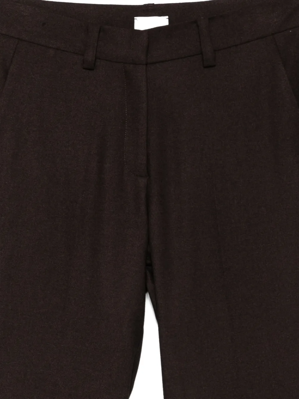 Alysi Flared Trousers In Brown