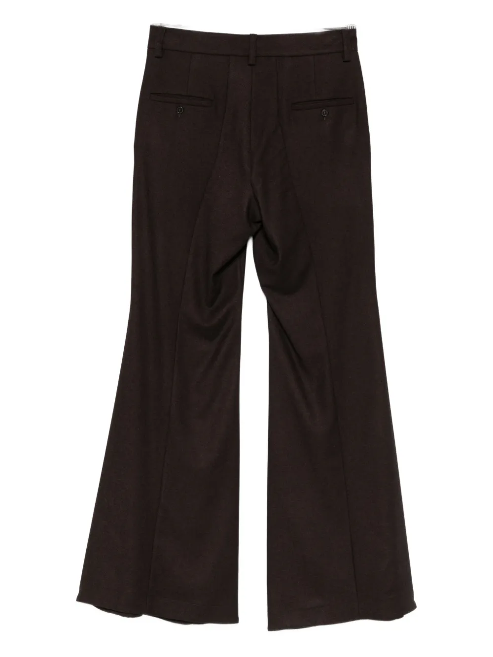 Alysi flared trousers - Bruin