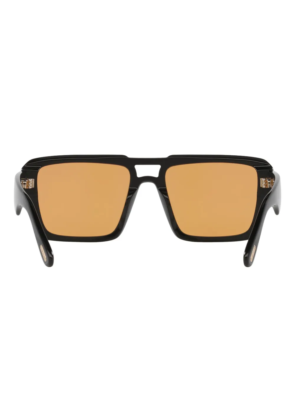 TOM FORD Eyewear Redford TR zonnebril met piloten montuur Zwart