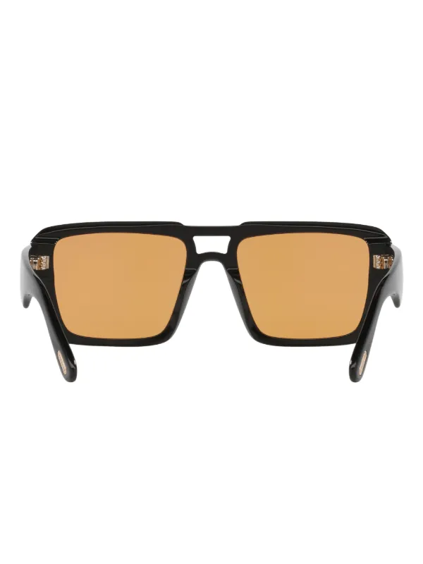 TOM FORD Eyewear Redford TR pilot-frame Sunglasses | Black | FARFETCH