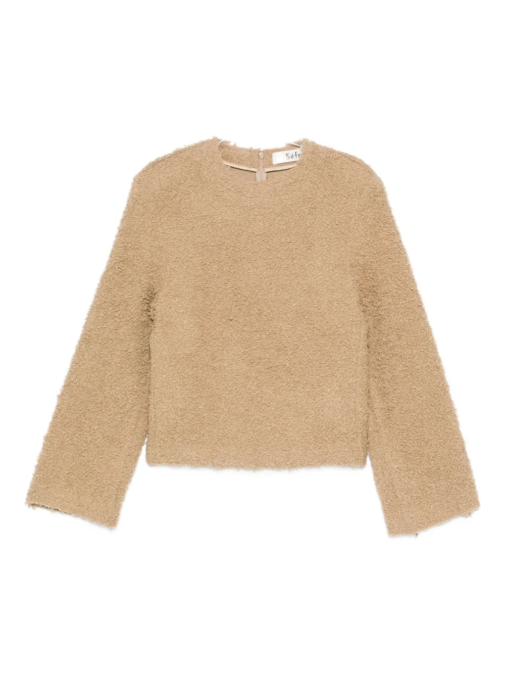 Séfr Virgin Wool-blend Jumper In Neutral