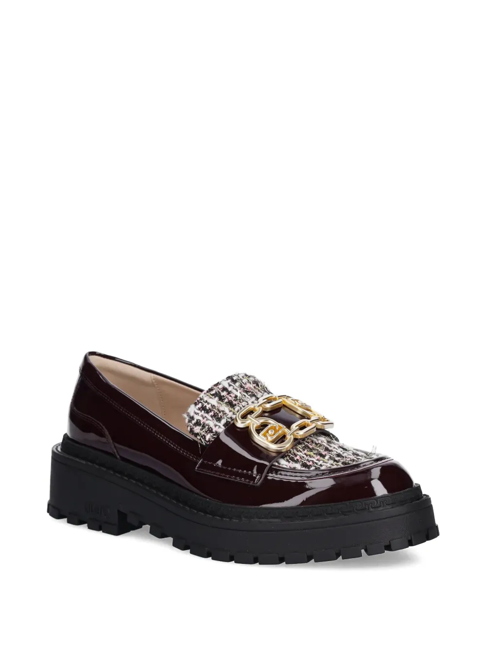 LIU JO Loafers met tweed vlak - Rood