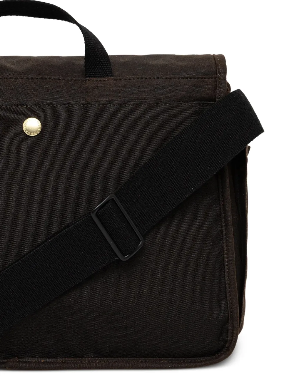 Barbour Boekentas met logopatch Bruin