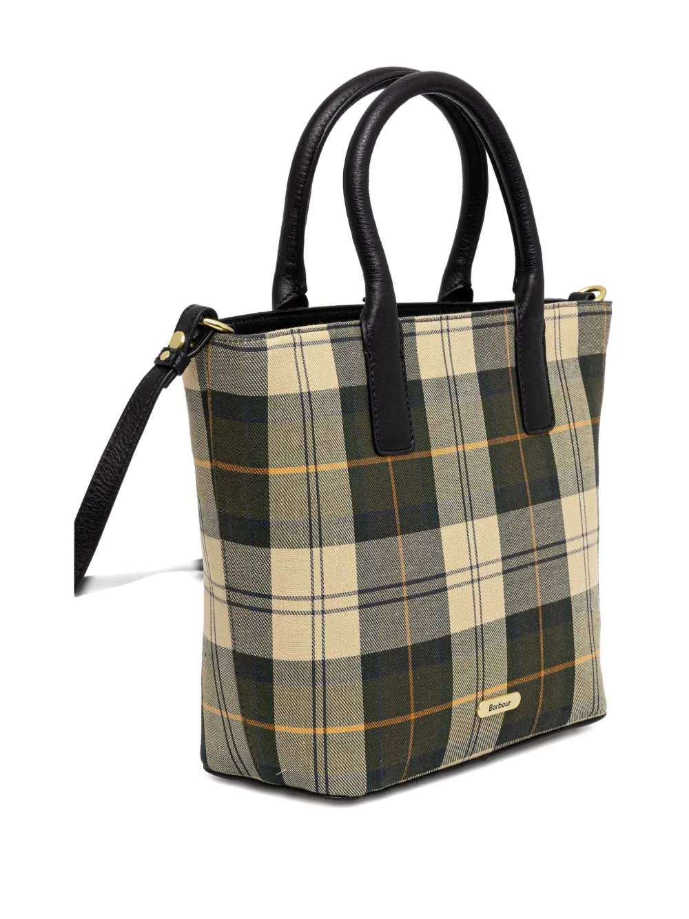 Barbour Birch check-pattern tote bag - Beige
