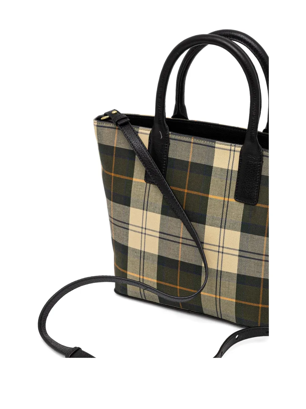 Barbour Birch Check-pattern Tote Bag In Multi