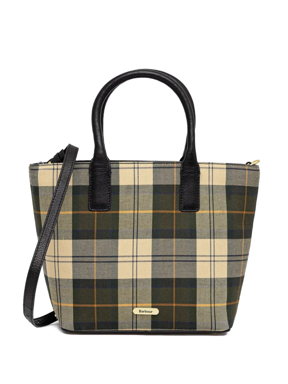 Barbour Birch Check-pattern Tote Bag In Multi