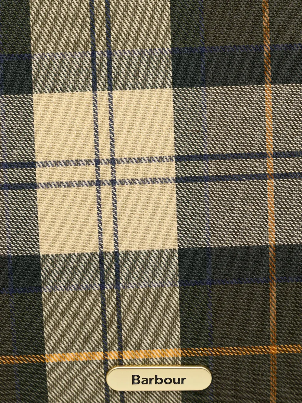 Barbour Birch Check-pattern Tote Bag In Multi