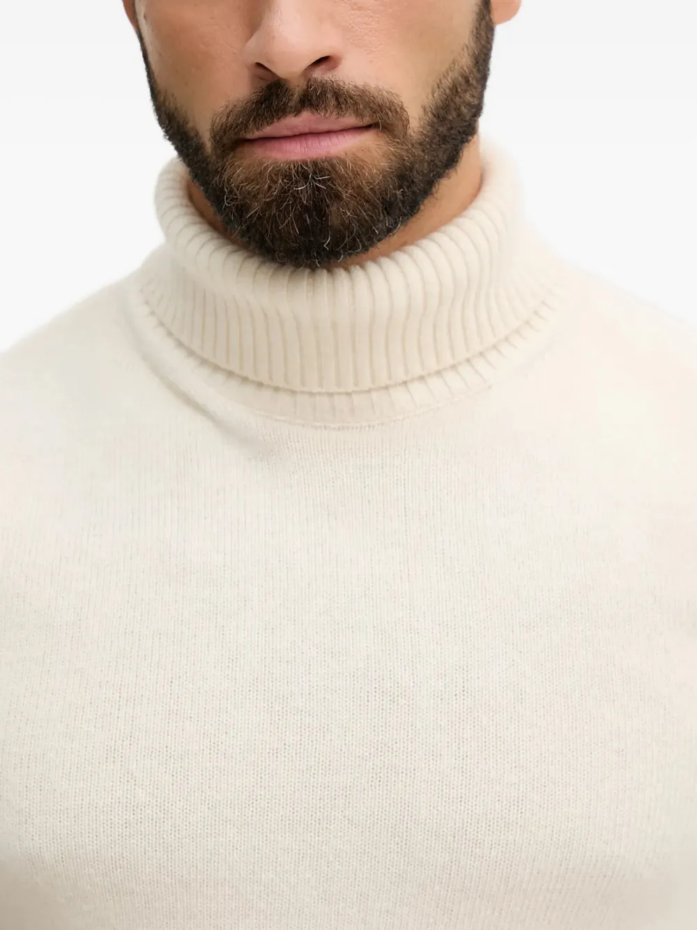 Barbour Kelp trui met logopatch Beige