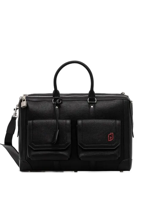 LIU JO pocket logo laptop bag