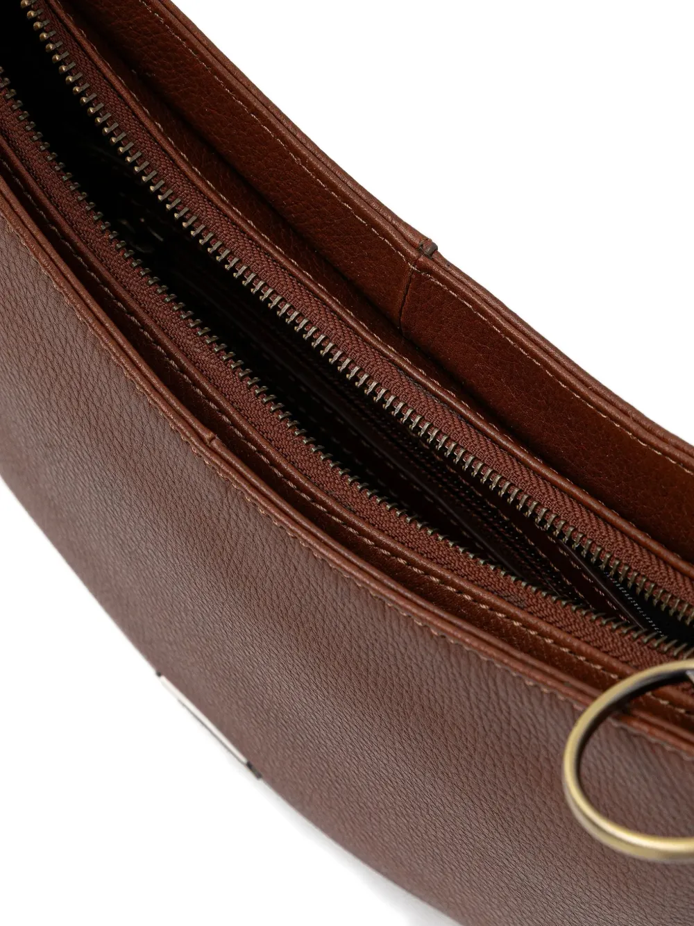 Barbour Sorrel Leather Crossbody Bag In Brown