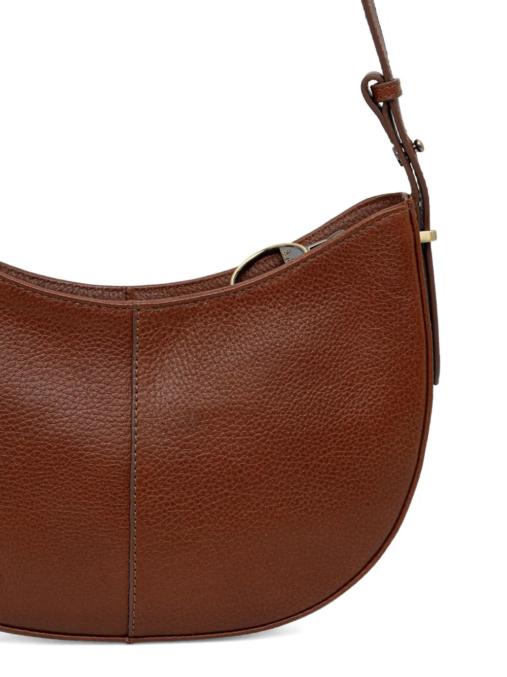Barbour Sorrel Leather Crossbody Bag In Brown