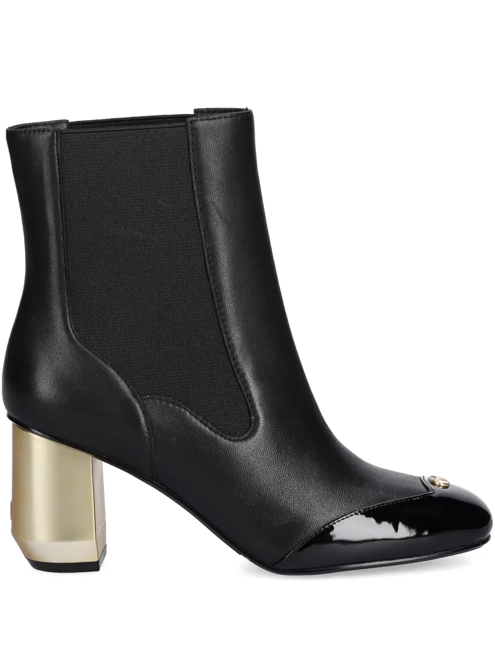 LIU JO botines con aplique del logo y tacón de 75mm | negro | Image 1