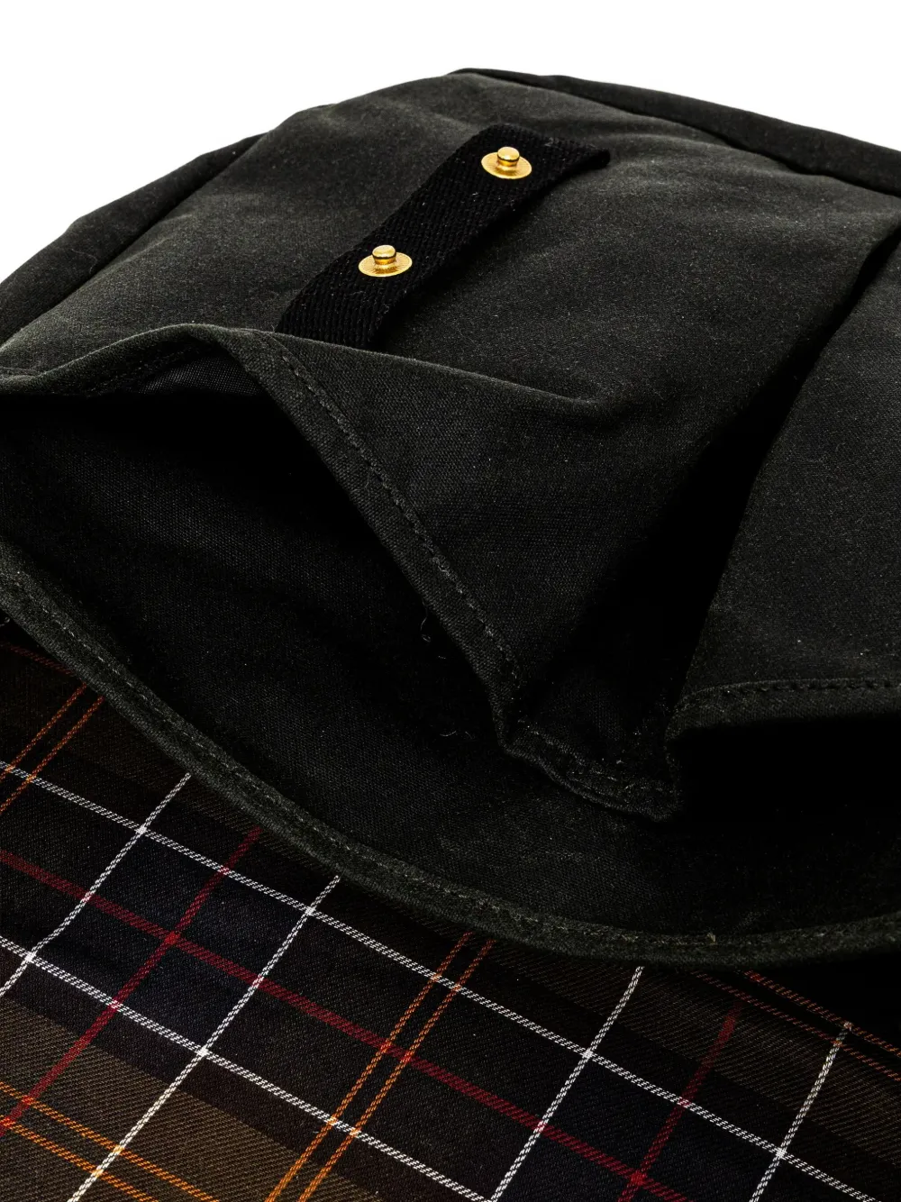 Barbour Logo-patch Messenger Bag In Green