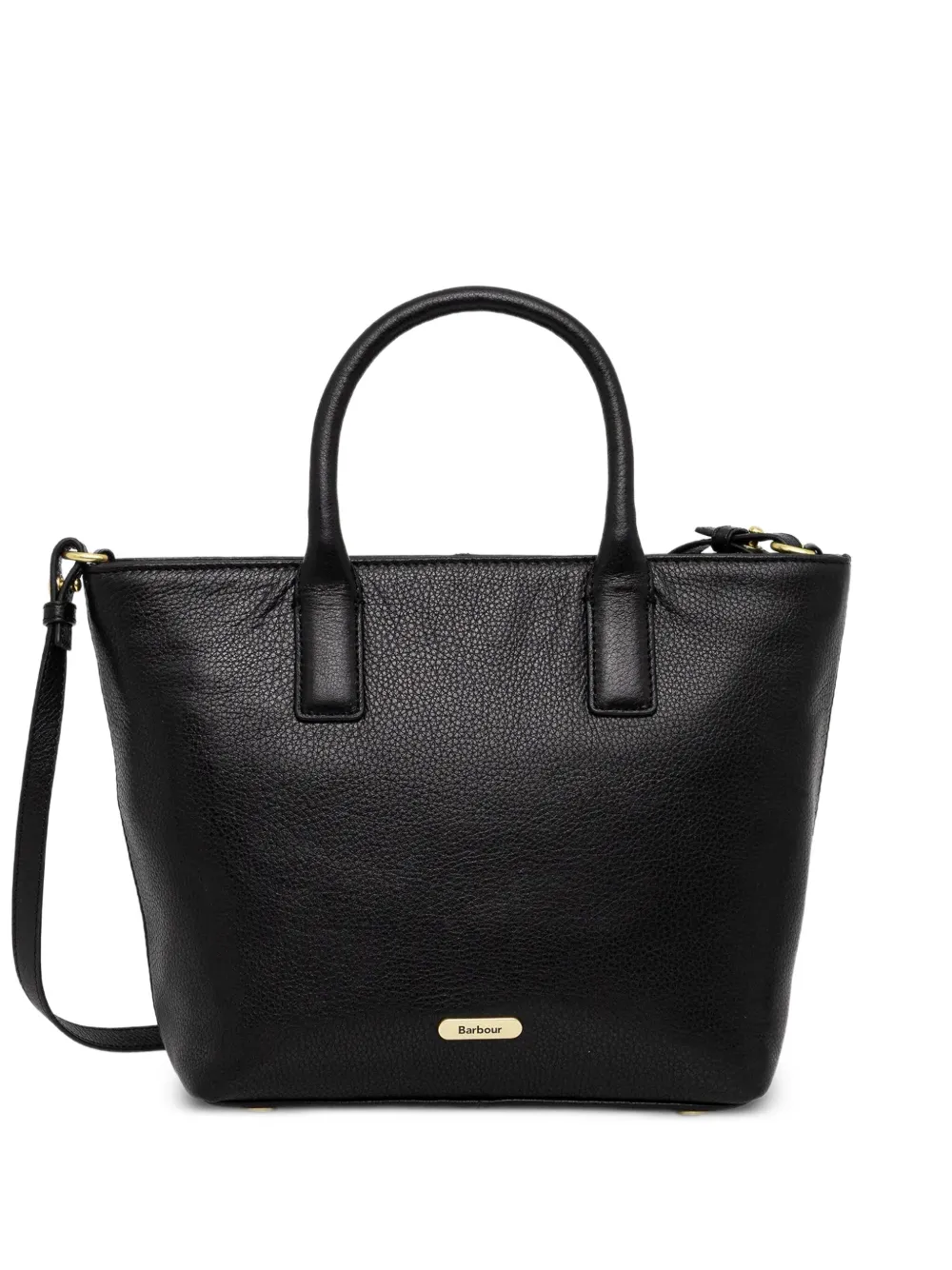 Barbour Birch totebag i läder | svart | Image 1