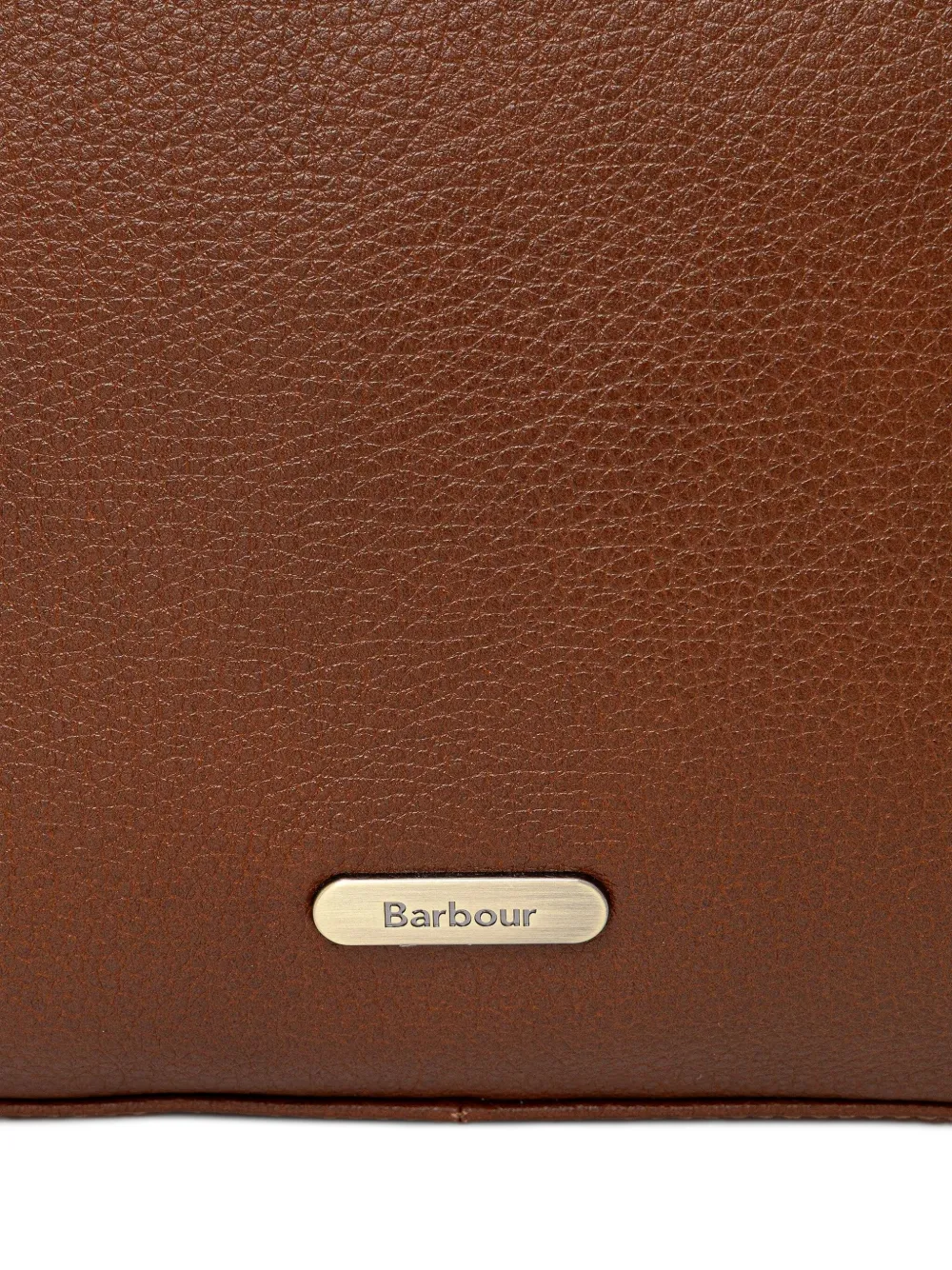 Barbour Birch leren shopper Bruin