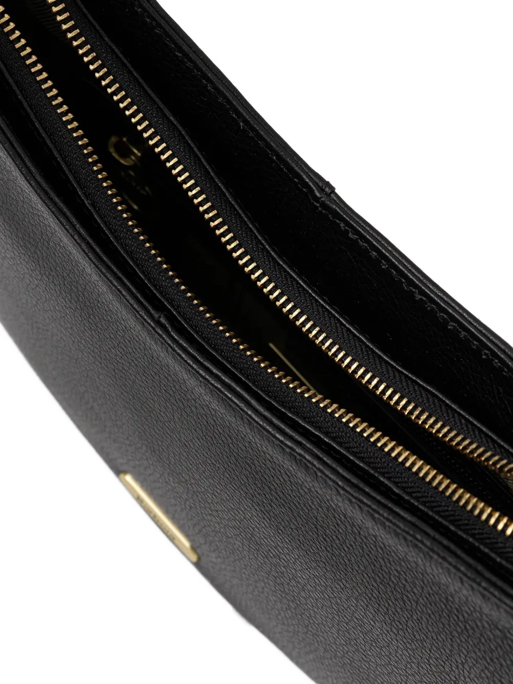 Barbour Sorrel leren crossbodytas Zwart