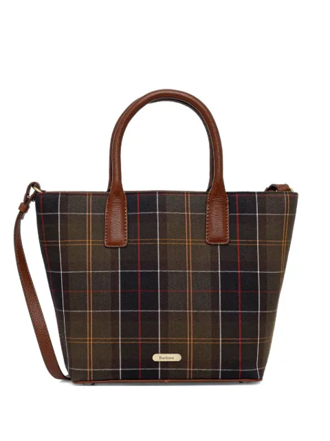 Barbour cabas Birch à motif tartan