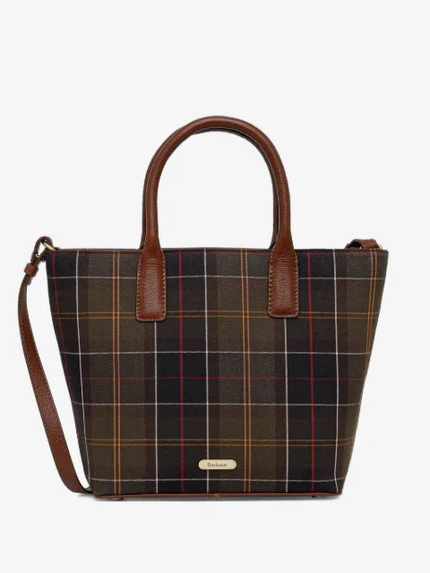Barbour Birch tartan-pattern tote bag
