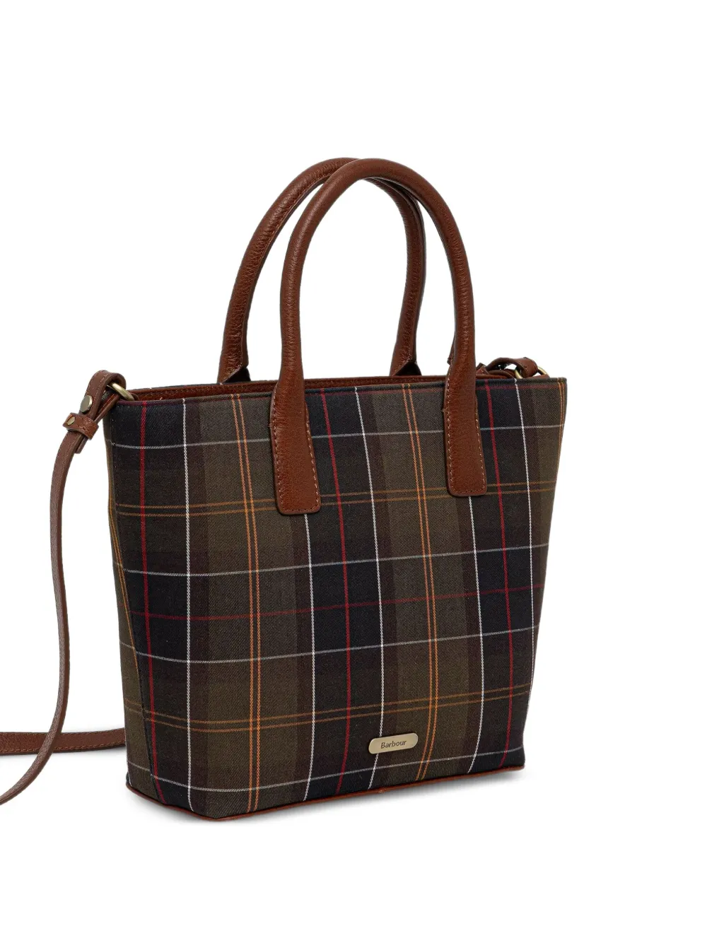Barbour Birch tartan-pattern tote bag | Image 2