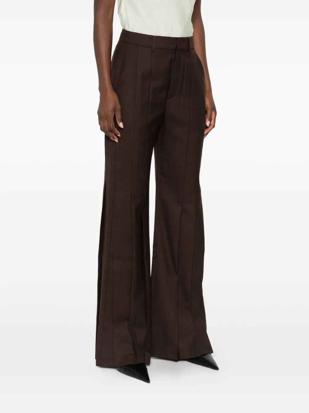 Séfr Isla Trousers In Brown