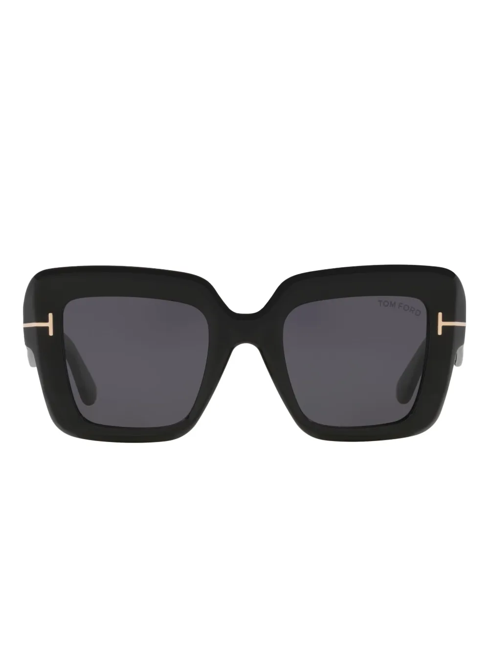 Tom Ford Womens Tr001880 Esme Square-frame Acetate Sunglasses In Black