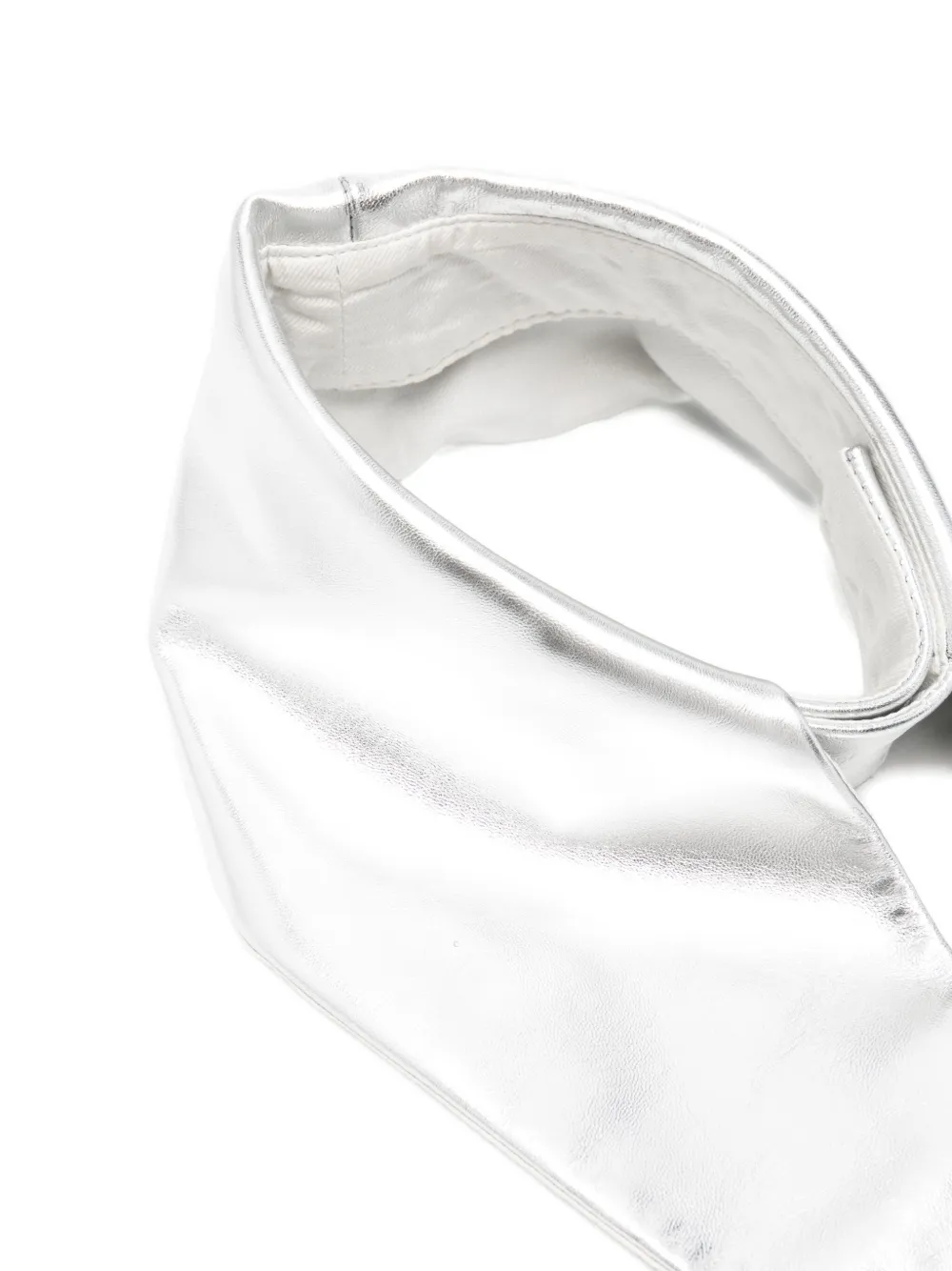 Mitiliane Couture Ring Leather Tie In White