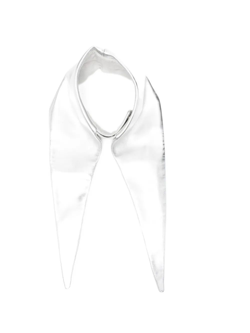 Mitiliane Couture Ring Leather Tie In White