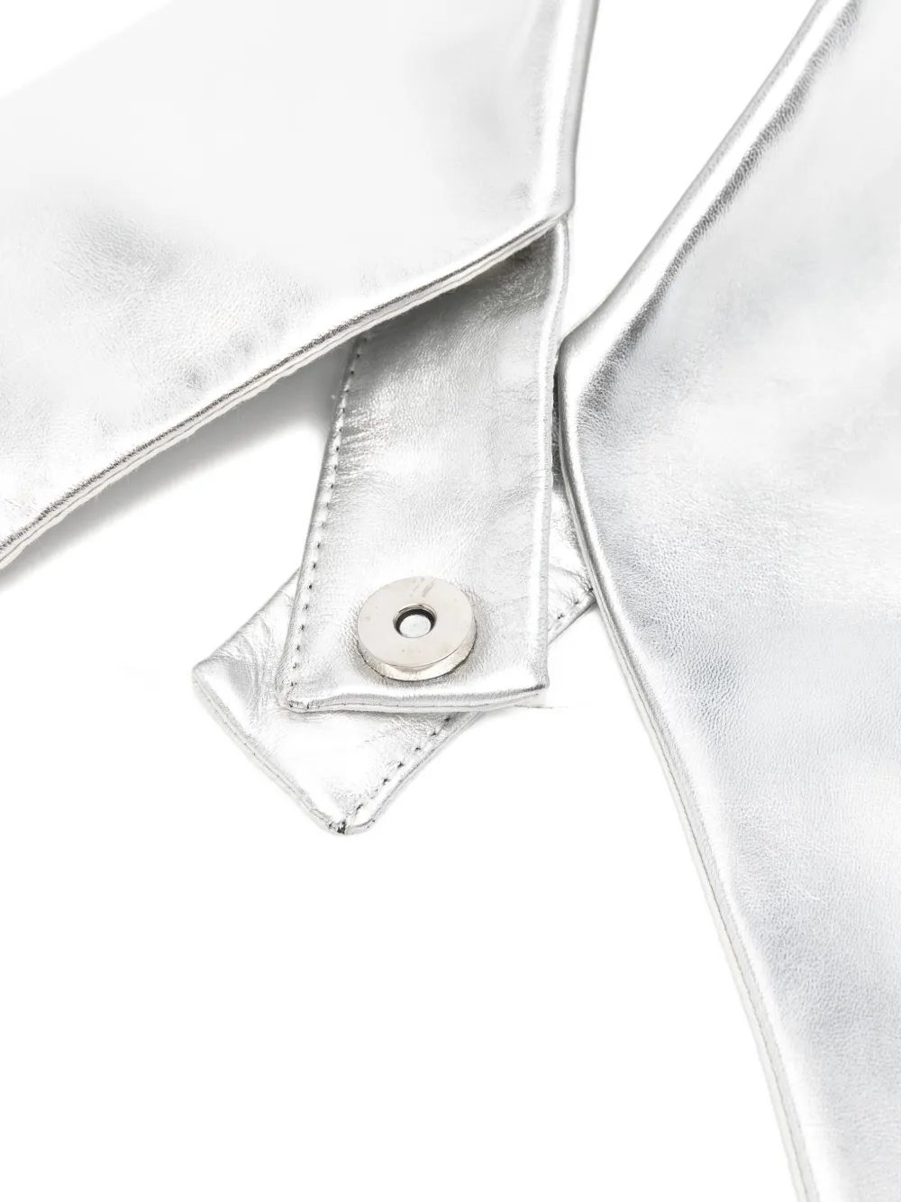 Mitiliane Couture Ring Leather Tie In White