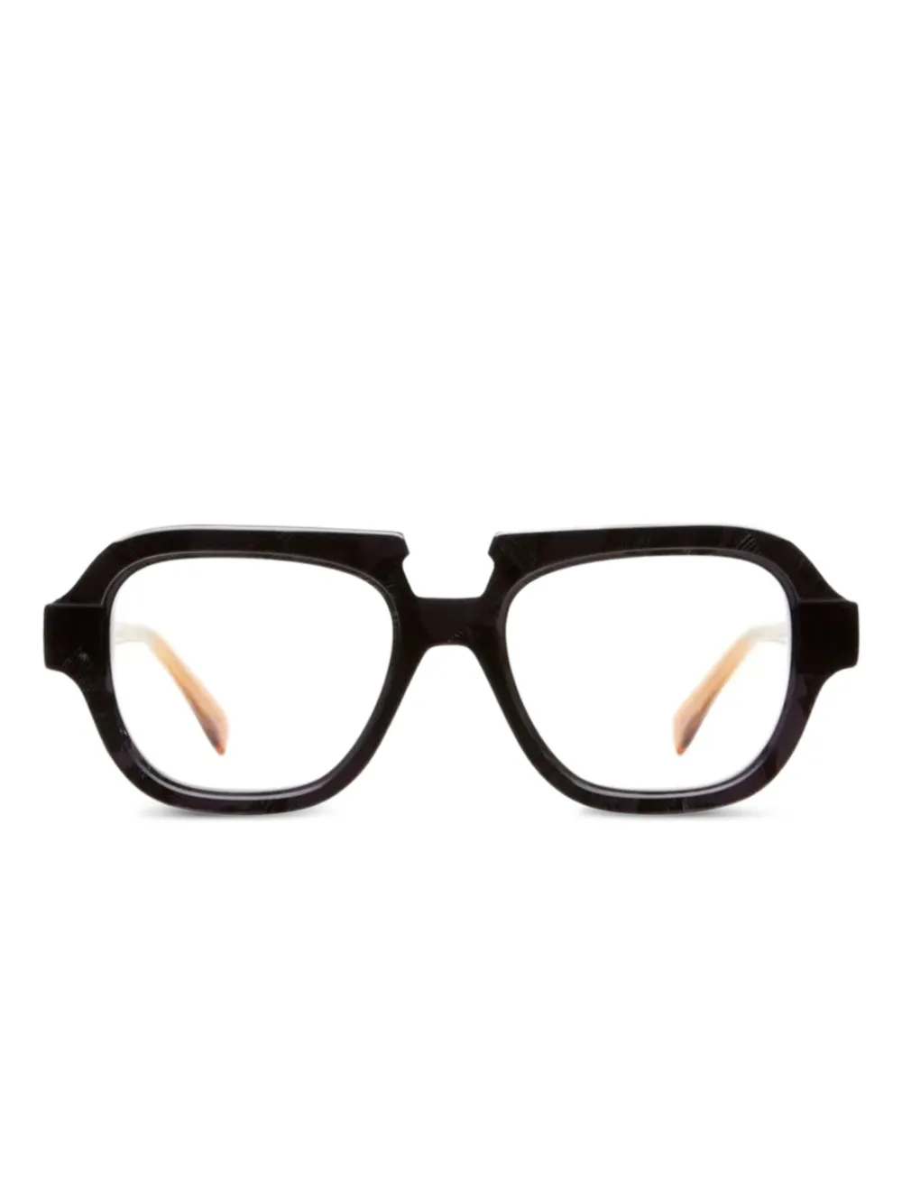 Kuboraum geometric-frame glasses | Black | Image 1