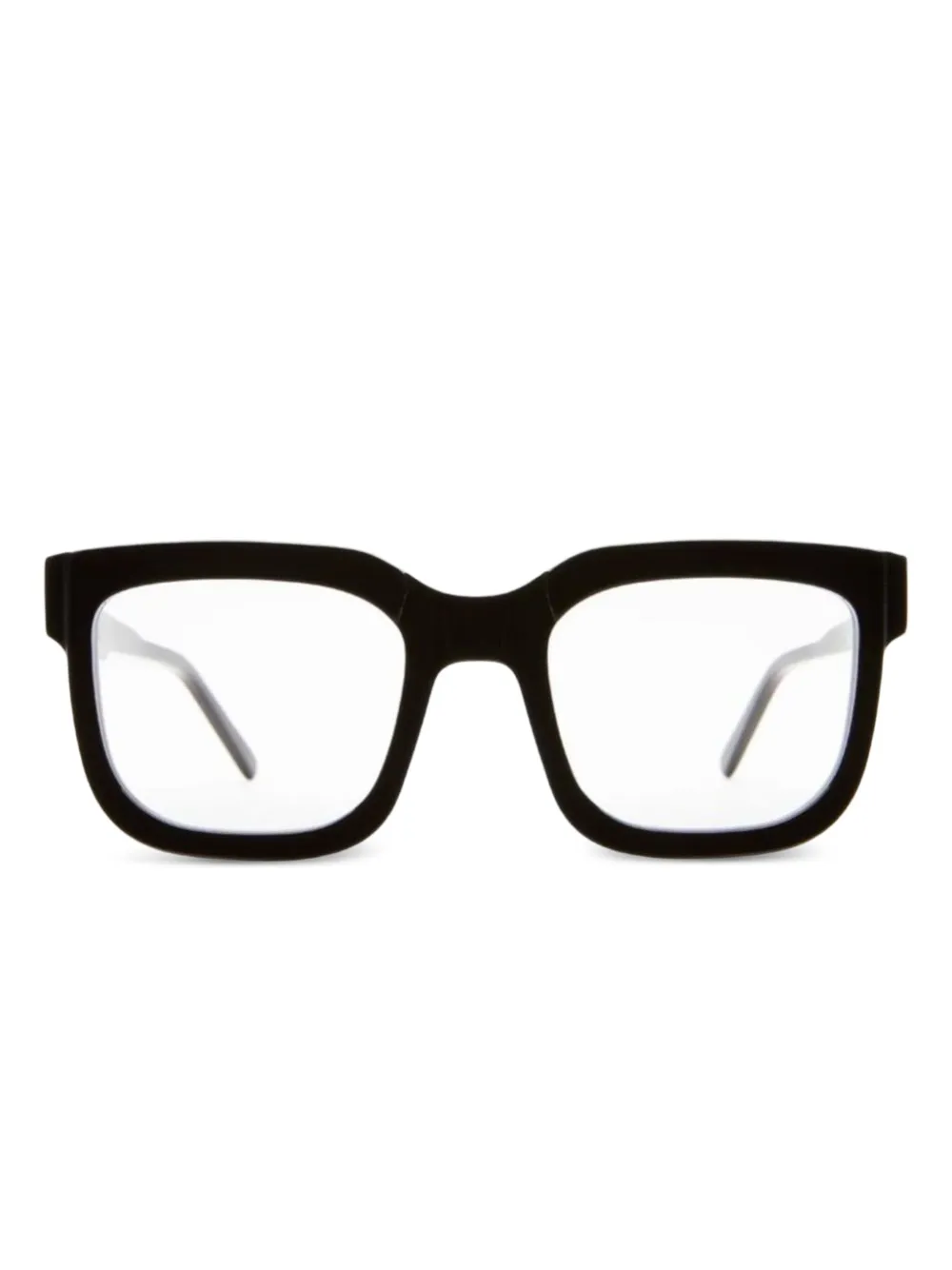 Kuboraum square-frame glasses | Black | Image 1