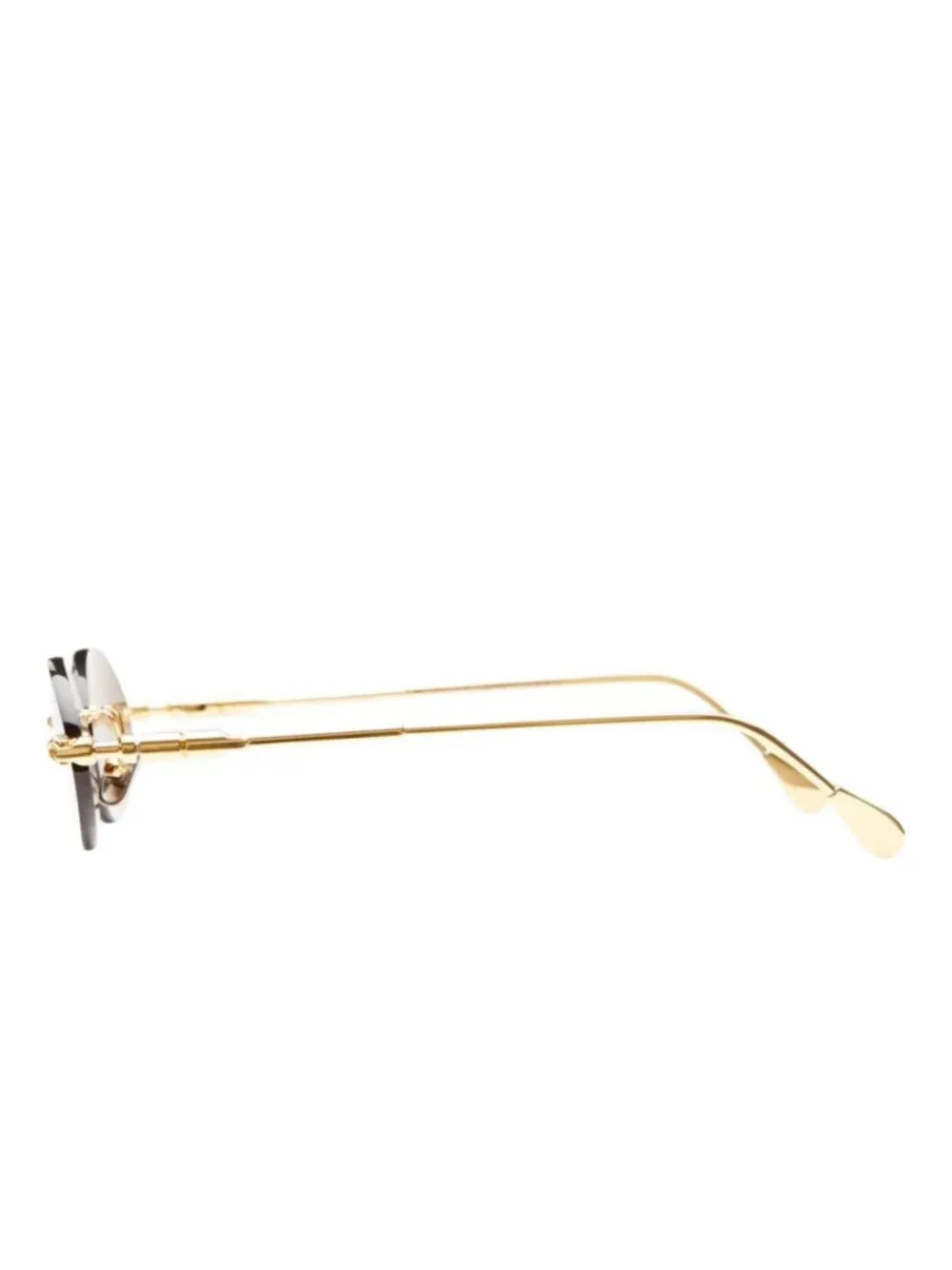 Kuboraum H62 oval-frame sunglasses - Goud