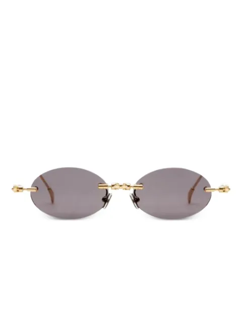 Kuboraum round-frame sunglasses