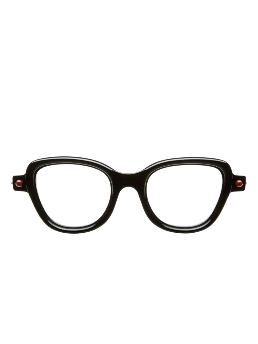 Kuboraum P5 round-frame glasses | Black | Image 1