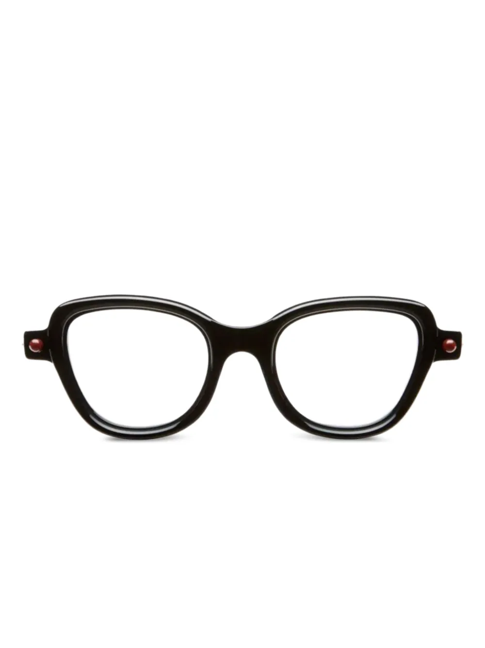 Kuboraum P5 round-frame glasses | Black | Image 1