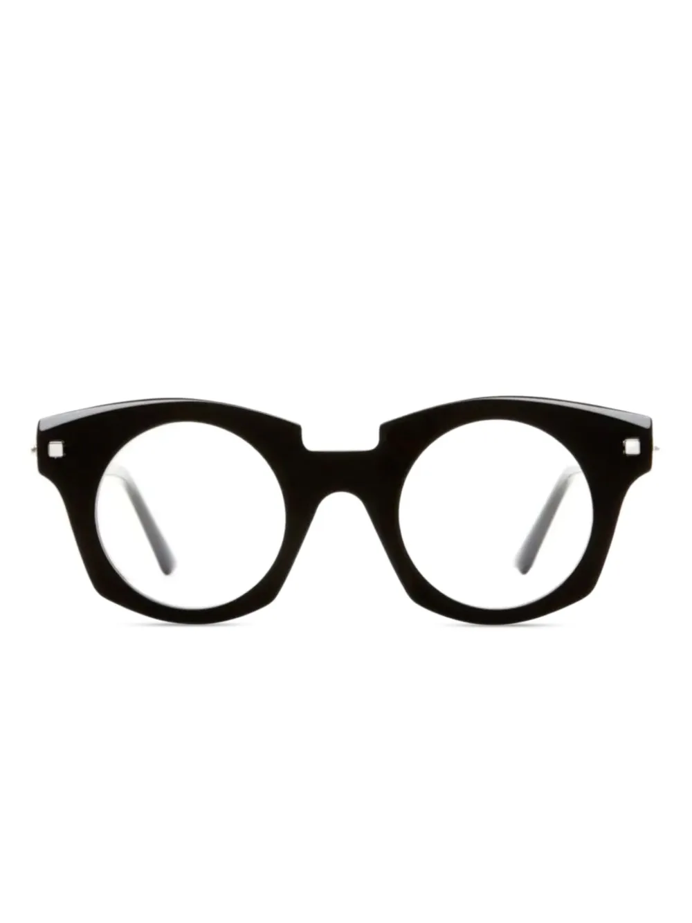 Kuboraum J6 round-frame glasses | Black | Image 1